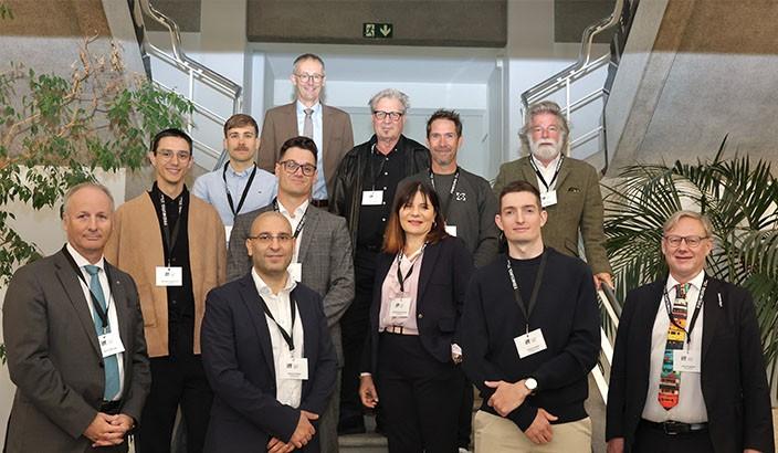 Photo de groupe prise lors de l'événement du Prix IFF